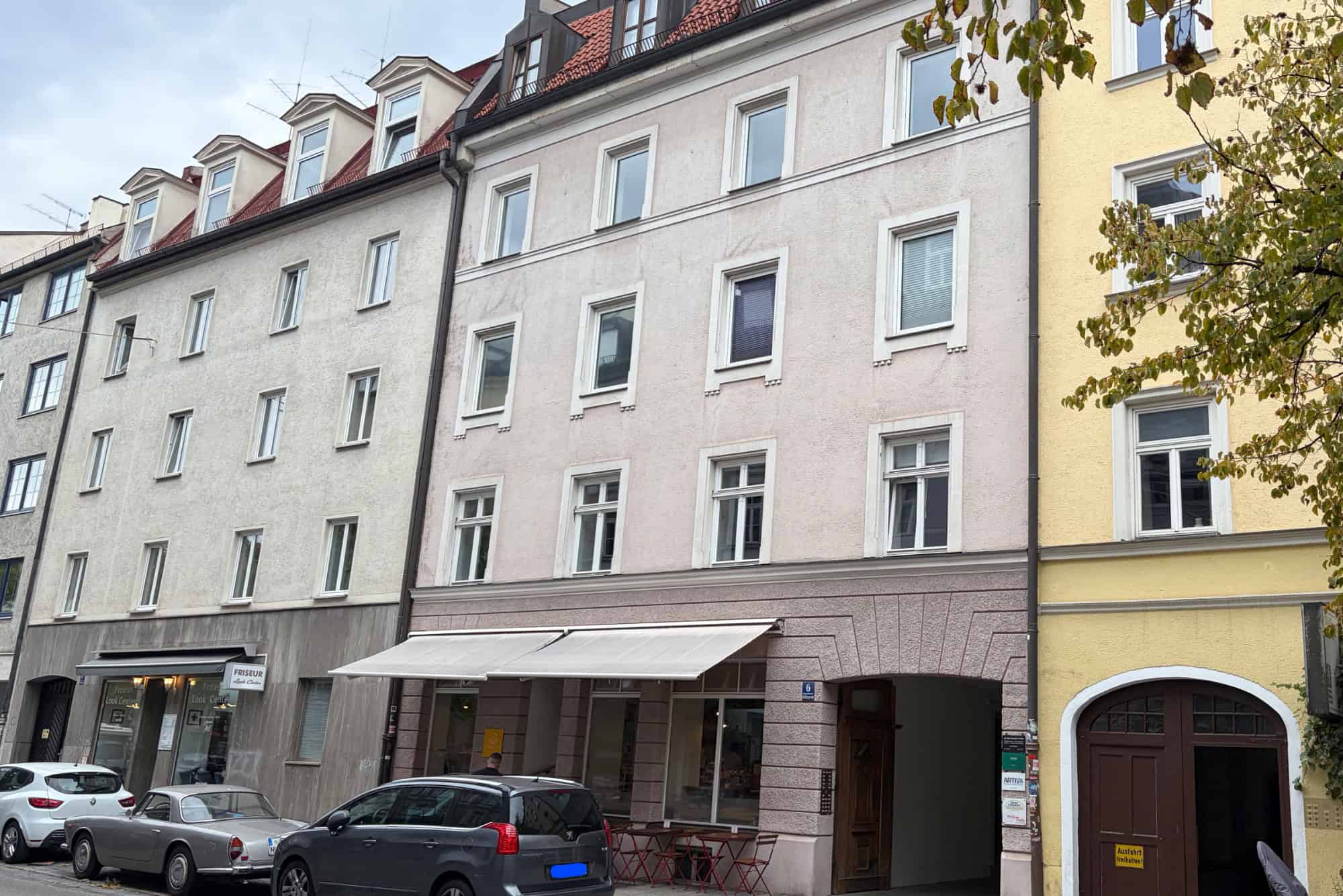 Büro München Ein Foto des Hauses, in dem sich das midok®-Büro in München befindet.